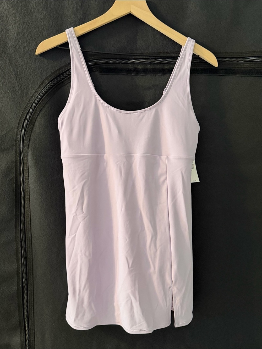 NWT Old Navy One Piece Light Purple Lavender Swim Dress M Beach Pool Modest